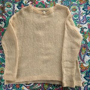 Beige/tan Forever21 Sweater
